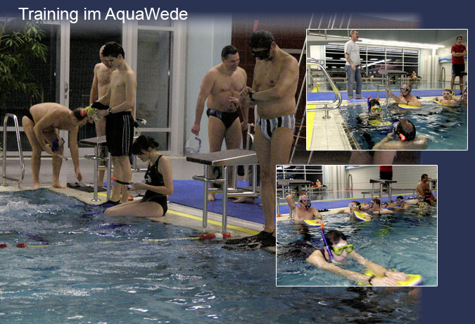 Training im AquaWede